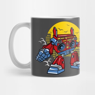 Boom box Robot Mug